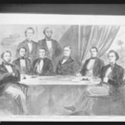 The Cabinet of the Confederate States at Montgomery