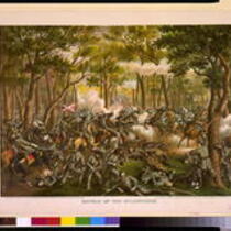 Battle of the Wilderness--Desperate Fight on the Orange C.H. Plank Road, Near Todd's      Tavern, May 6th, 1864