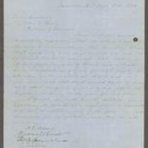 Petition of F.G. Adams