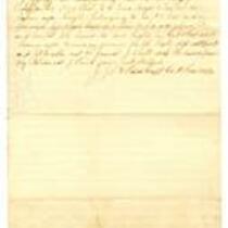 Certificate of Property Last Pertaining to Co. "F" 8th Cavalry Regiment Missouri State Militia